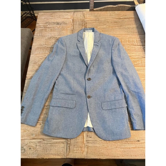 Paisley & Gray Men's Blue Suit Jacket; size small - Picture 1 of 5